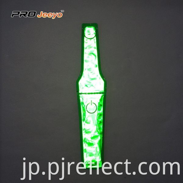 High Visibility Warning Pvc Green Magnetic Clipcj Ccj004